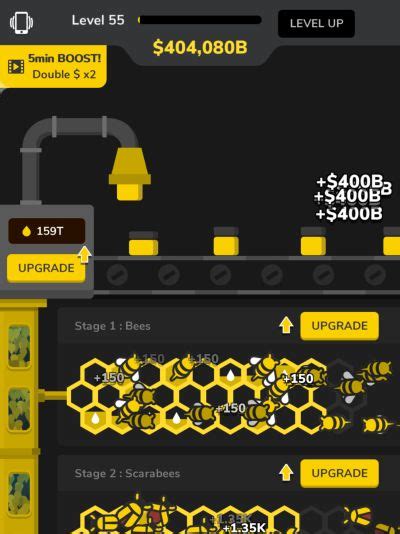 how many stages are in bee factory